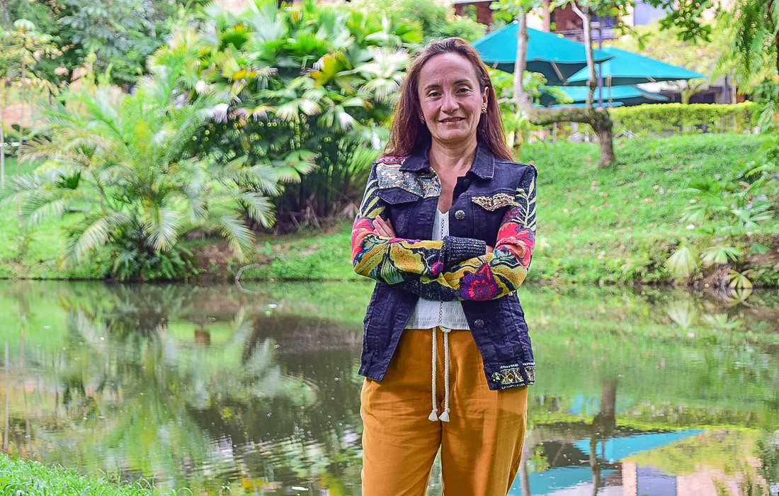 Lida Díaz, estudiante del Doctorado en Ciencias Económicas, hizo la primera valoración económica de humedales del país Lida Díaz, estudiante del Doctorado en Ciencias Económicas, hizo la primera valoración económica de humedales del país