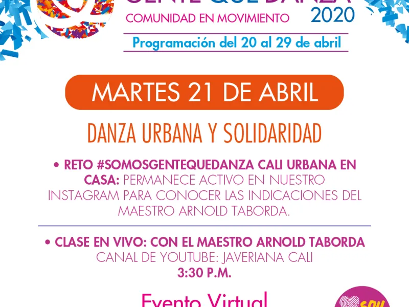 VI Festival Universitario Gente Que Danza ‘Comunidad en Movimiento’ 2020 VI Festival Universitario Gente Que Danza ‘Comunidad en Movimiento’ 2020