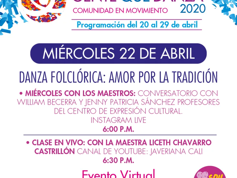 VI Festival Universitario Gente Que Danza ‘Comunidad en Movimiento’ 2020 VI Festival Universitario Gente Que Danza ‘Comunidad en Movimiento’ 2020
