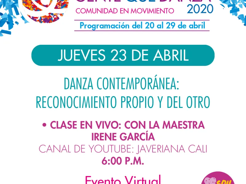 VI Festival Universitario Gente Que Danza ‘Comunidad en Movimiento’ 2020 VI Festival Universitario Gente Que Danza ‘Comunidad en Movimiento’ 2020
