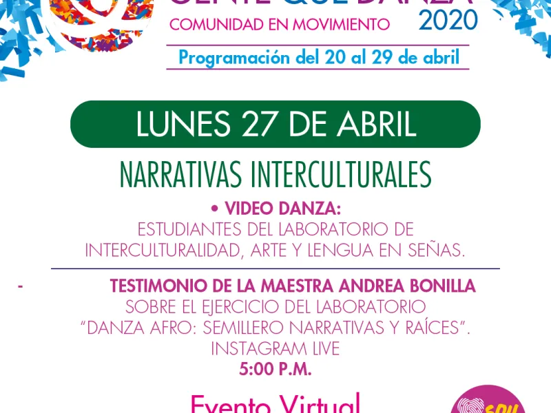 VI Festival Universitario Gente Que Danza ‘Comunidad en Movimiento’ 2020 VI Festival Universitario Gente Que Danza ‘Comunidad en Movimiento’ 2020