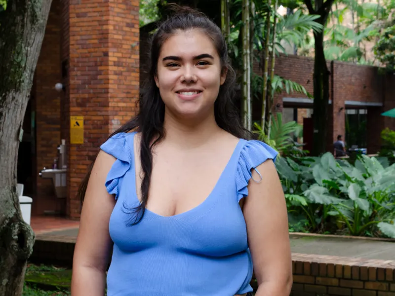 Ángela Catalina Vanegas, estudiante de Ingeniería Civil de la Javeriana Cali Ángela Catalina Vanegas, estudiante de Ingeniería Civil de la Javeriana Cali