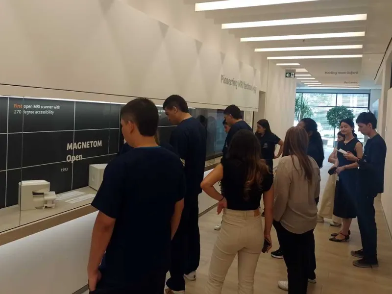 Estudiantes de Ingeniería Biomédica visitaron la casa matriz de Siemens Healthineers en Alemania Estudiantes de Ingeniería Biomédica visitaron la casa matriz de Siemens Healthineers en Alemania