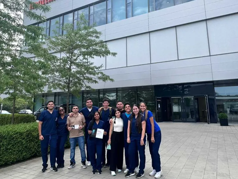 Estudiantes de Ingeniería Biomédica visitaron la casa matriz de Siemens Healthineers en Alemania Estudiantes de Ingeniería Biomédica visitaron la casa matriz de Siemens Healthineers en Alemania
